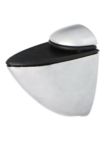 Полкодержатель средний, матовый хром, Пеликан, 116720