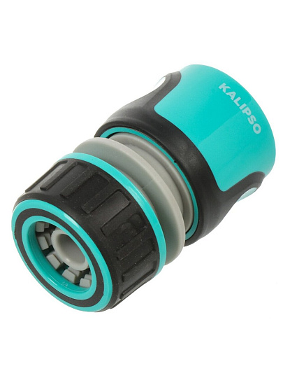 Коннектор для шланга 1/2'', быстросъемный, пластик, Kalipso, DY8010GL