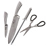 Набор ножей 8 предметов, сталь, рукоятка пластик, с подставкой, Y4-6439 - фото 2