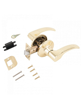 Защелка врезная, Стандарт, 8510 PS PB, 10149, пустая, золото