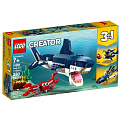 Конструктор Lego, Creator, Обитатели морских глубин, 7-9 лет, 230 деталей, 31088