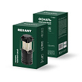 Фонарь кемпинговый, Rexant, пластик, черный, 2хАА, в комплект не входят, раздвижной, антимоскитный, 75-8006 - фото 7