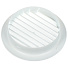 Решетка вентиляционная ABS пластик, установочный диаметр 125 мм, с сеткой, круглая, с фланцем d125, белая, Event, РК125с - фото 3