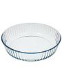 Форма для запекания стекло, 26 см, 2.1 л, круглая, с волнистым краем, Pyrex, Bake &amp;amp; Enjoy, 818B000/5046 - фото 4
