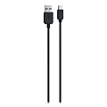 Кабель USB, Red Line, micro USB, 1 м, черный, УТ000002814