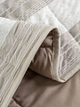 Покрывало евро, 220х240 см, 100%пэ, Silvano, Аура, бело-беж - фото 5