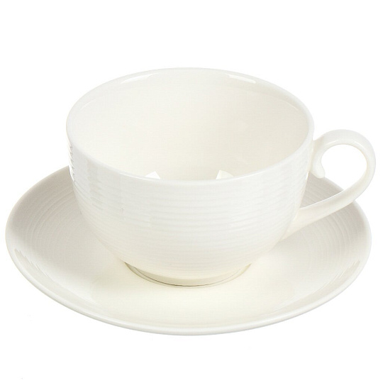 Чайная пара фарфор, 2 предмета, на 1 персону, 310 мл, Маршмеллоу, 530 261