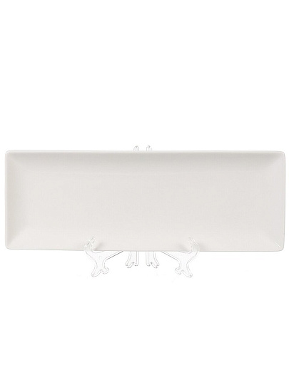 Блюдо керамика, прямоугольное, 12х33 см, Грейс, Daniks