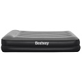 Матрас надувной Bestway, 203х152х46 см, 67403BW, насос встроенный, электрический, флокированный, с сумкой, с распределением нагрузки, 300 кг - фото 3