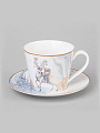 Чайная пара фарфор, 2 предмета, на 1 персону, 300 мл, Lefard, Снежная королева, 590-623 - фото 4