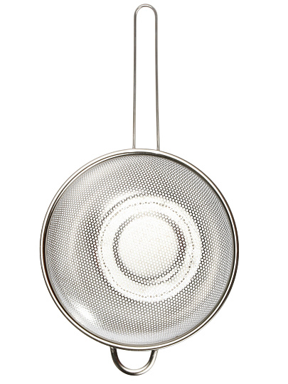 Сито нержавеющая сталь, 22 см, с ободком и ручкой, Apollo, Buratto, BTT-22