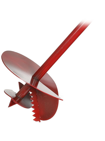 Бур шнековый 1000 мм, глубина бурения 1 м, цвета в ассортименте, d бурения 250 мм