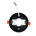 Светильник встраиваемый Асцендио, GX53, круглый, черный, General Lighting Systems, GCL-GX53-H38 - фото 3