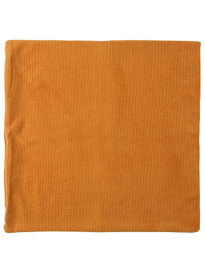 Наволочка декоративная Велюр, 100% полиэстер, 45 х 45 см, горчица, A130033