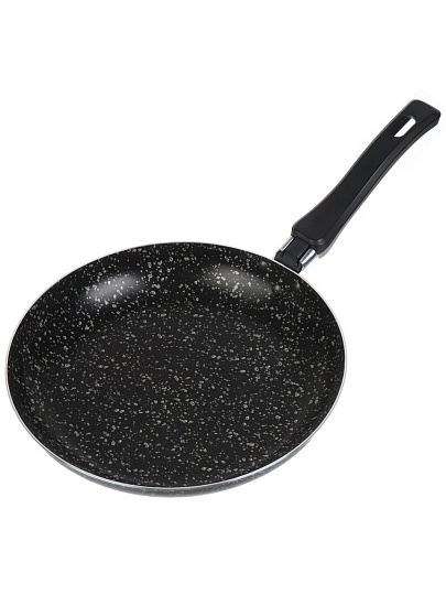 Сковорода алюминий, 24 см, антипригарное покрытие, Vari, HouseLoft, черный гранит, HL14324