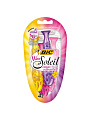 Станок для бритья Bic, Miss Soleil Color, для женщин, 4 шт, одноразовые, 931539