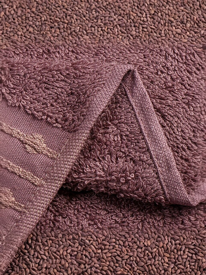 Полотенце банное 70х140 см, 100% хлопок, 470 г/м2, Дафна, темно-сиреневое, Узбекистан, 311670140