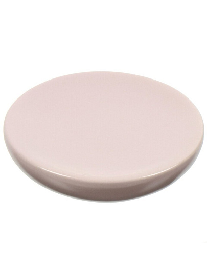 Мыльница настольная, керамика, 11х2.3 см, розовая, CE2460EA-SD