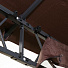 Шатер с москитной сеткой, коричневый, 3х3х2.75 м, четырехугольный, с двойной крышей, Green Days - фото 5