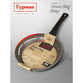 Сковорода алюминий, 28 см, антипригарное покрытие, Гурман, HomeChef, Gray, индукция - фото 12