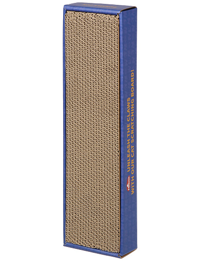 Когтеточка картонная гофрированная, 45х20 см, Y4-11425