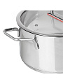 Кастрюля нержавеющая сталь, 6.8 л, крышка стекло, Taller, Тенденси, TR-17275, индукция - фото 5
