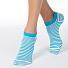 Носки для женщин, ультракороткие, хлопок, Conte, Active, бело-бирюзовые, р. 23, 073 - фото 2