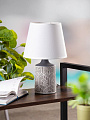 Светильник настольный E14, серый, абажур серый, Y9-067 - фото 5