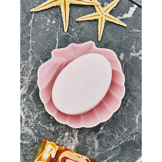 Мыльница настольная Marine Tray 1452 розовая