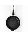 Сковорода литой алюминий, 26 см, антипригарное покрытие, Мечта, Гранит black Induction Pro, съемная ручка, индукция, 026802И - фото 10