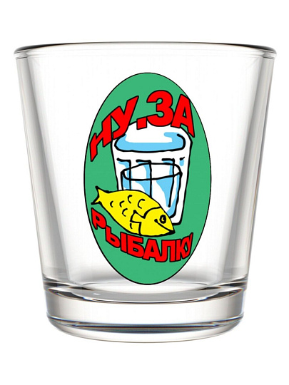 Стопка стекло, 50 мл, 6 шт, Декостек, Тосты, 1250-Д