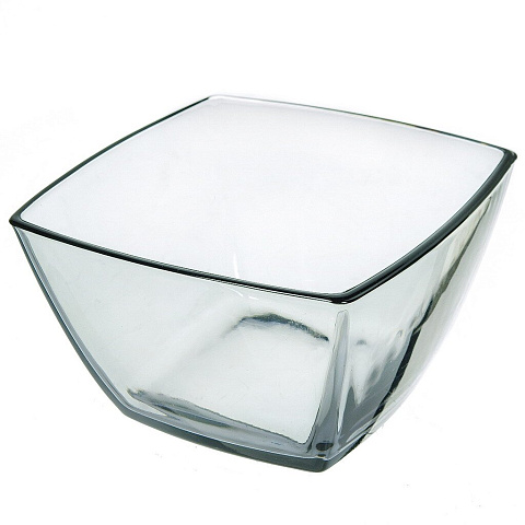Салатник стекло, квадратный, 12.5х12.5 см, Грей, Pasabahce, 53056SLBD63