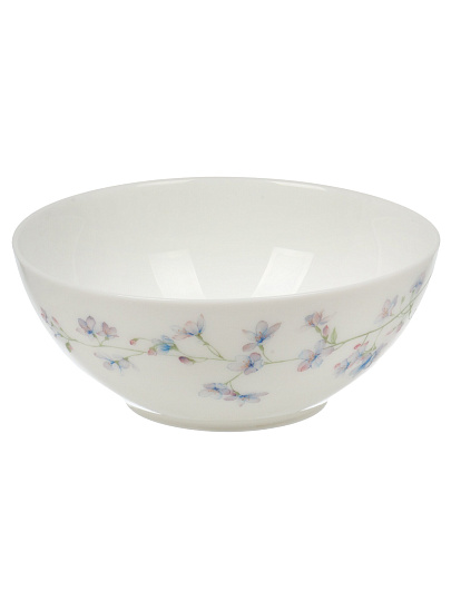 Салатник стеклокерамика, круглый, 18х7 см, 0.95 л, Флер, Daniks, LPKW-70/ 220804