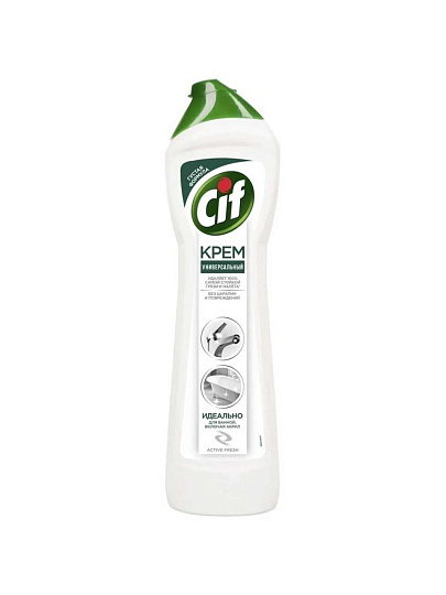 Чистящее средство универсальное, Cif, Active Fresh, крем, 500 мл