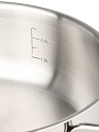 Жаровня нержавеющая сталь, 24 см, 3.5 л, RasheL, R-1/248, с крышкой, индукция - фото 4