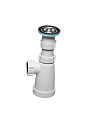 Сифон для умывальника, трубный, 1 1/2&amp;quot;, полипропилен, Инкопласт, BS4000