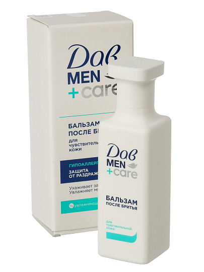 Бальзам после бритья, Дав, Men+Care Увлажняющий, для чувствительной кожи, 140 мл