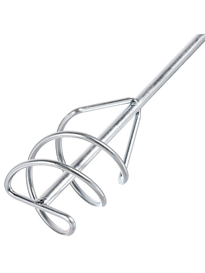 Насадка-миксер для красок и строительных смесей, круглые лопасти, диаметр 80х400х10 мм, оцинкованная, SDS-Plus, Bartex, 4238Z2