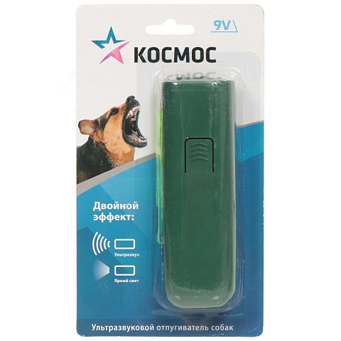 Отпугиватель ультразвуковой для собак, Космос, KOC_GH322, KOC_GH322