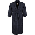 Халат мужской, махровый, 100% хлопок, темно-серый, XL-XXL, 52-54, Barkas, AI-0804002