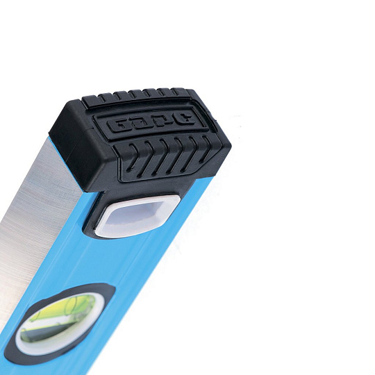 Уровень алюминиевый, 1000 мм, профиль 1,6 мм, фрезерованный, 3 глазка, Барс, 34426