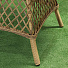 Мебель садовая Green Days, Форео, бежевая, стол, 122х122х75 см, 4 кресла, подушка серо-коричневая, CYH162W - фото 7