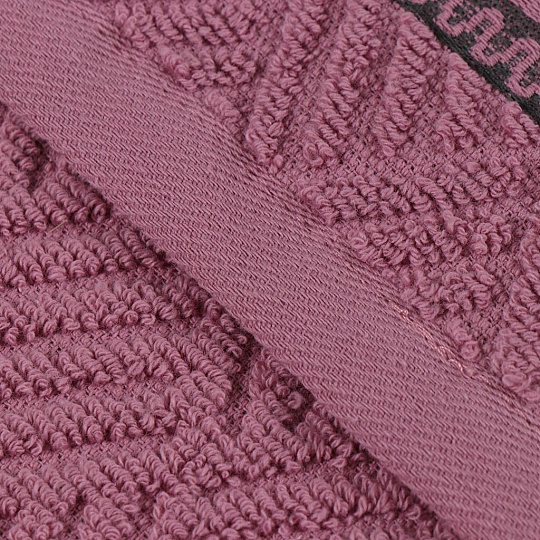 Полотенце кухонное махровое, 30х50 см, 450 г/м2, 100% хлопок, Barkas, Листопад, сухая роза, Узбекистан