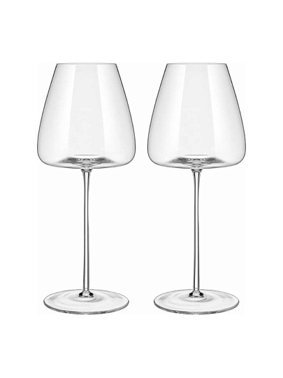 Бокал для вина, 510 мл, стекло, 2 шт, Billibarri, Kareiro, 900-455
