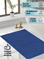 Коврик для ванной, антискользящий, 0.6х0.9 м, полиэстер, темный ультрамарин, Макарон, Y3-673 - фото 2