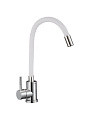 Смеситель для кухни, Solone, гибкий излив, с картриджем, серый, EZA4-F090GY - фото 3