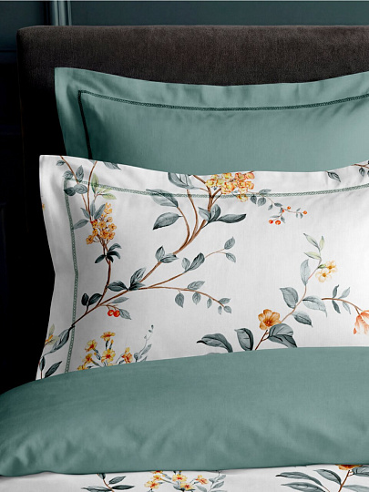 Постельное белье 2-спальное, простыня 240х260 см, 2 наволочки 50х70 см, Silvano, сатин, Beauty