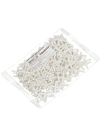 Крестики для плитки 3 мм, 200 шт, Bartex, 00149