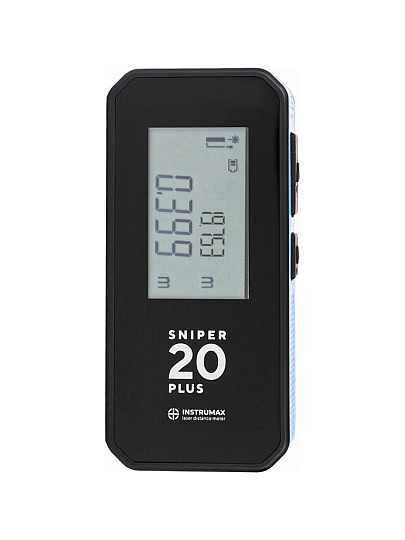 Дальномер лазерный, 0.05-20 м, Instrumax, Sniper 20 plus, IM0144