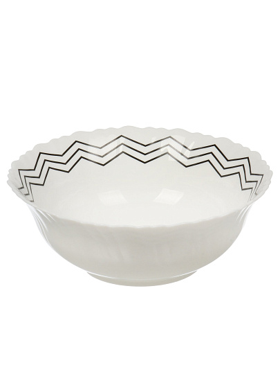 Салатник стеклокерамика, круглый, 18х6.5 см, 0.75 л, Вэнсдей, Daniks, BY13LTW70